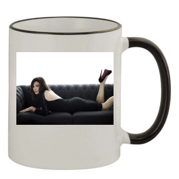 Julianna Margulies 11oz Colored Rim & Handle Mug