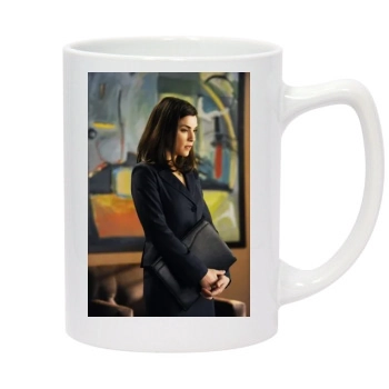 Julianna Margulies 14oz White Statesman Mug