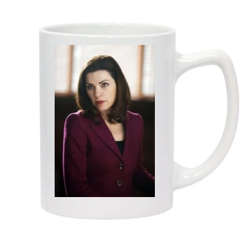 Julianna Margulies 14oz White Statesman Mug