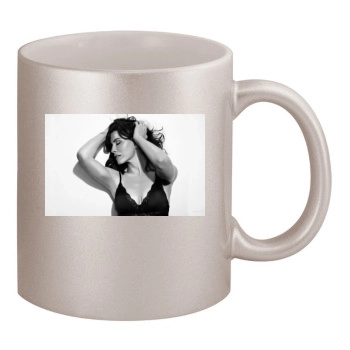 Julianna Margulies 11oz Metallic Silver Mug