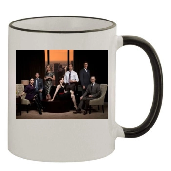 Julianna Margulies 11oz Colored Rim & Handle Mug