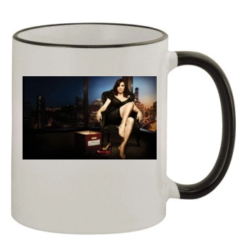 Julianna Margulies 11oz Colored Rim & Handle Mug