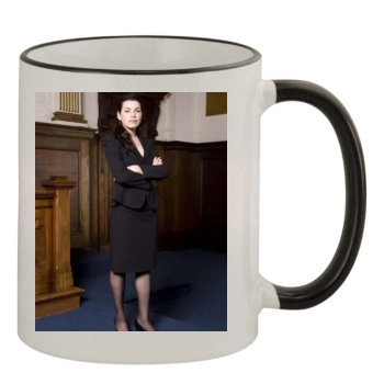 Julianna Margulies 11oz Colored Rim & Handle Mug