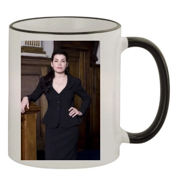 Julianna Margulies 11oz Colored Rim & Handle Mug