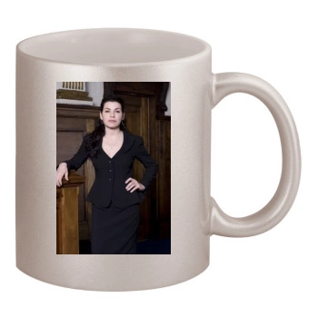 Julianna Margulies 11oz Metallic Silver Mug