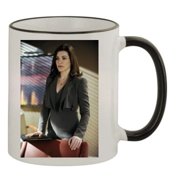 Julianna Margulies 11oz Colored Rim & Handle Mug