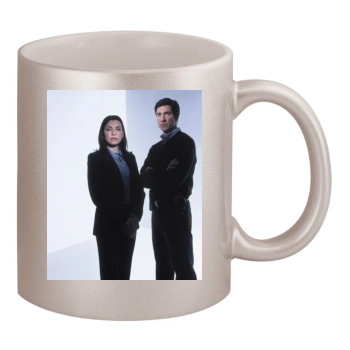 Julianna Margulies 11oz Metallic Silver Mug