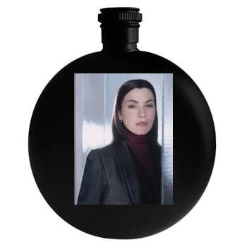 Julianna Margulies Round Flask