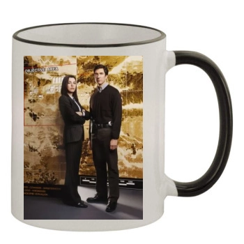 Julianna Margulies 11oz Colored Rim & Handle Mug