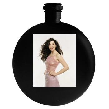 Julianna Margulies Round Flask