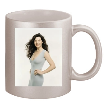 Julianna Margulies 11oz Metallic Silver Mug