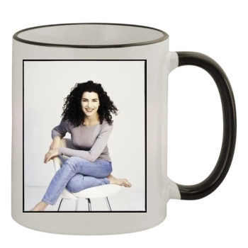 Julianna Margulies 11oz Colored Rim & Handle Mug