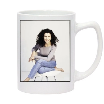 Julianna Margulies 14oz White Statesman Mug