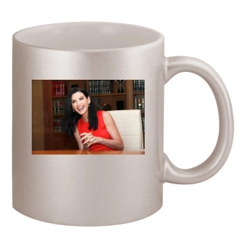 Julianna Margulies 11oz Metallic Silver Mug