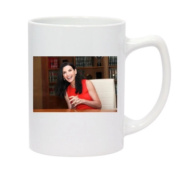 Julianna Margulies 14oz White Statesman Mug