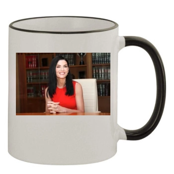 Julianna Margulies 11oz Colored Rim & Handle Mug