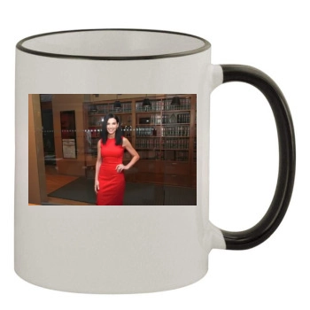 Julianna Margulies 11oz Colored Rim & Handle Mug