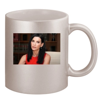 Julianna Margulies 11oz Metallic Silver Mug