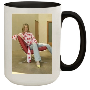 Julie Gonzalo 15oz Colored Inner & Handle Mug