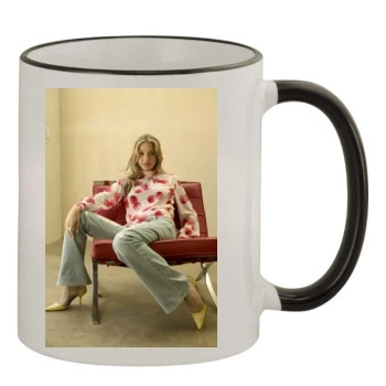 Julie Gonzalo 11oz Colored Rim & Handle Mug