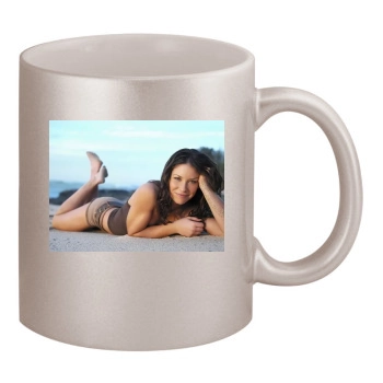 Evangeline Lilly 11oz Metallic Silver Mug