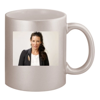 Evangeline Lilly 11oz Metallic Silver Mug