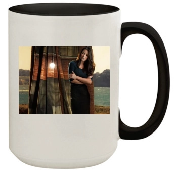 Evangeline Lilly 15oz Colored Inner & Handle Mug