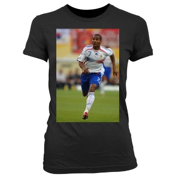 France National football team Women's Junior Cut Crewneck T-Shirt