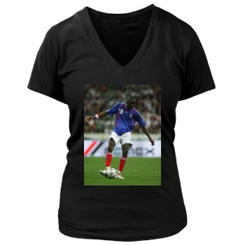 France National football team Women's Deep V-Neck TShirt