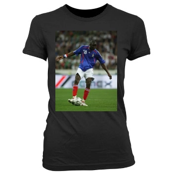 France National football team Women's Junior Cut Crewneck T-Shirt