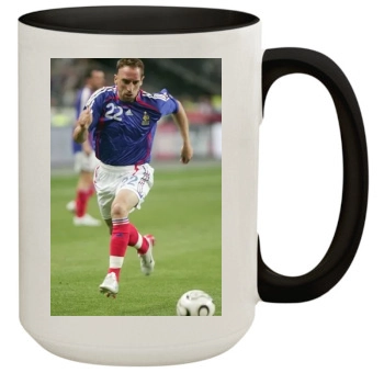 France National football team 15oz Colored Inner & Handle Mug