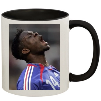 France National football team 11oz Colored Inner & Handle Mug