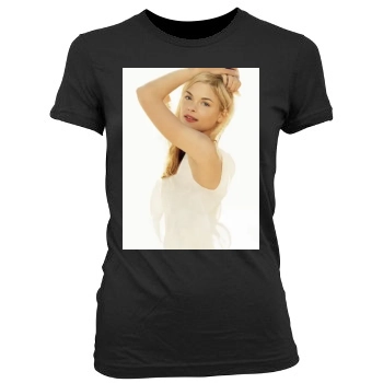 Jaime King Women's Junior Cut Crewneck T-Shirt