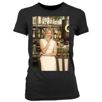 Jaime King Women's Junior Cut Crewneck T-Shirt