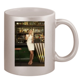 Jaime King 11oz Metallic Silver Mug