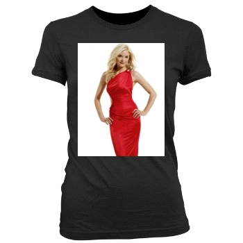 Jaime King Women's Junior Cut Crewneck T-Shirt