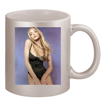 Jaime King 11oz Metallic Silver Mug