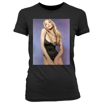 Jaime King Women's Junior Cut Crewneck T-Shirt