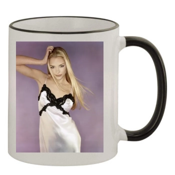 Jaime King 11oz Colored Rim & Handle Mug