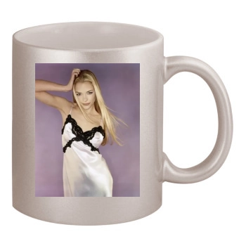 Jaime King 11oz Metallic Silver Mug