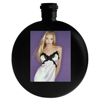 Jaime King Round Flask