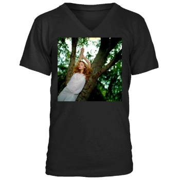 Jaime King Men's V-Neck T-Shirt