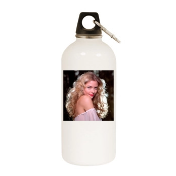 Jaime King White Water Bottle With Carabiner