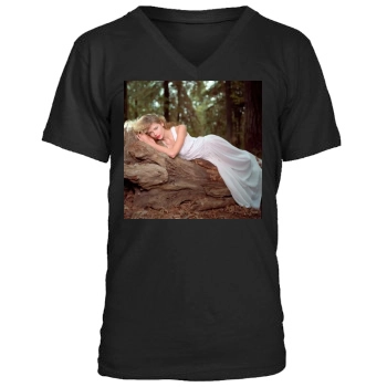 Jaime King Men's V-Neck T-Shirt