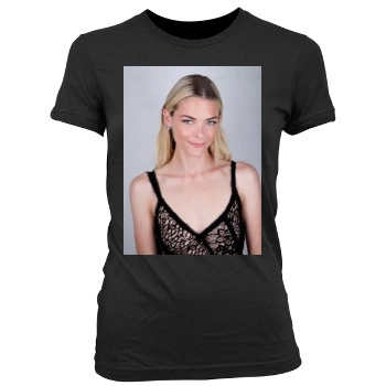 Jaime King Women's Junior Cut Crewneck T-Shirt