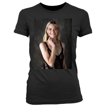 Jaime King Women's Junior Cut Crewneck T-Shirt