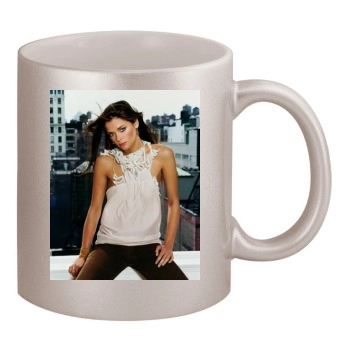 Jaime King 11oz Metallic Silver Mug