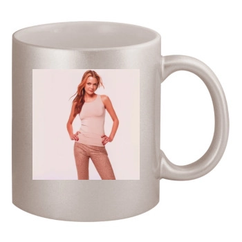 Jaime King 11oz Metallic Silver Mug