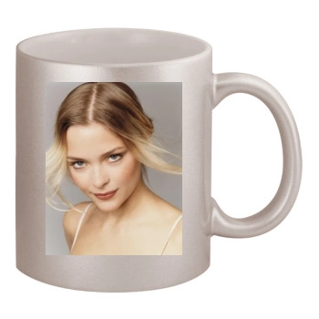 Jaime King 11oz Metallic Silver Mug