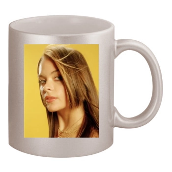 Jaime King 11oz Metallic Silver Mug